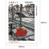 Street Romantic Rose - Partial Round Diamond Painting