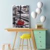 Street Romantic Rose - Partial Round Diamond Painting