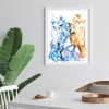 Ice Fire Butterfly Fox - Full Round Diamond Painting