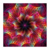 Blooming Flowers - Full Round Diamond Painting