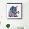 Butterfly Cat - Crystal Rhinestone Diamond Painting