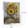Sunflower - Full Round Diamond Painting(40*50cm)