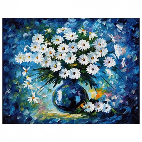 Daisy - Full Round Diamond Painting