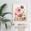 Insect and Flower - Full Round Diamond Painting