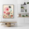 Insect and Flower - Full Round Diamond Painting