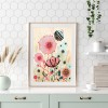 Insect and Flower - Full Round Diamond Painting