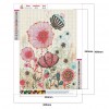 Insect and Flower - Full Round Diamond Painting