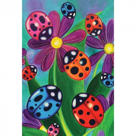 Flower - Full Round Diamond Painting