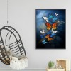 Butterfly- Full Round Diamond Painting