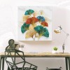 Ginkgo Leaf-  Full Round Diamond Painting