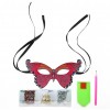 Special Shaped Rhinestone DIY Diamond Painting Colorful butterfly Masquerade Party Mask