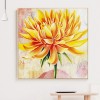 Golden Flower - Full Round Diamond Painting