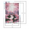 Cherry Blossom Bridge- Full Round Diamond Painting