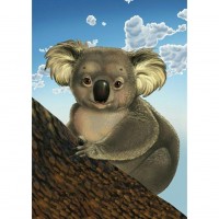 Cute Koala - Full Round D...