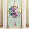 Butterfly Diamond Painting Tassel Partial Drill Special Shape Home Pendants