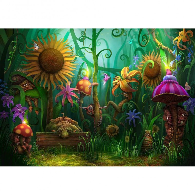 Magic Cartoon Flowers - F...
