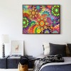 Colorful Flowers - Full Round Diamond Painting